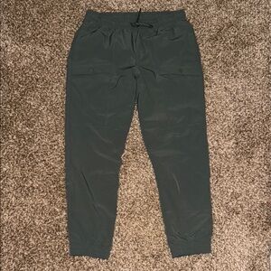 Boys Green/Gray Jogger Pants NWOT